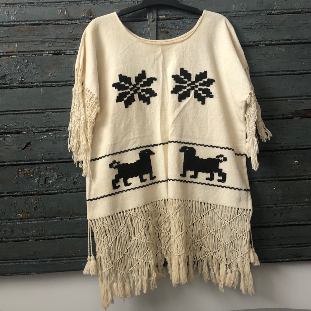 Vintage Poncho Shirt